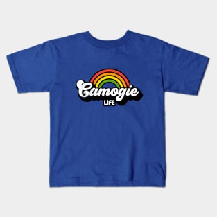 Groovy Rainbow Camogie Life Kids T-Shirt